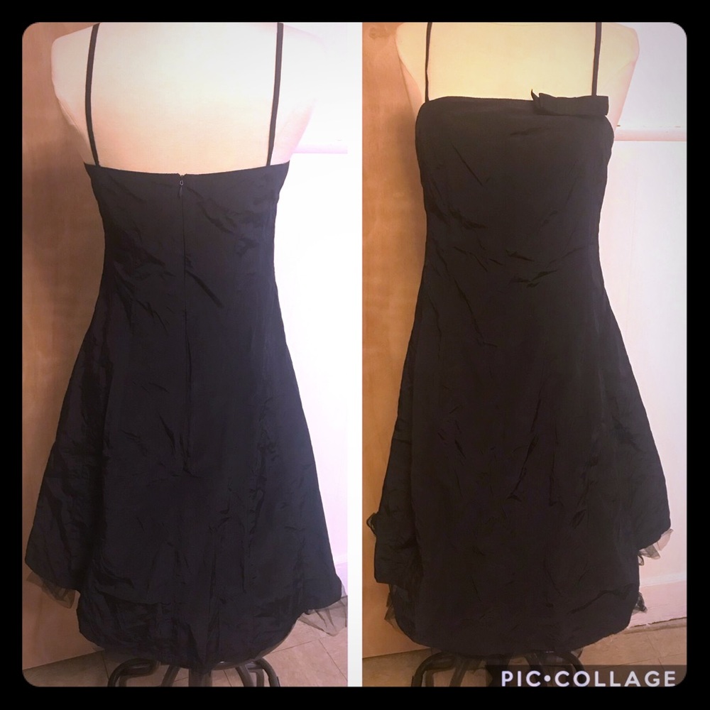 H&M black goth/punk dress